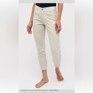 Women’s Grace Karin Brand Tan & White Pants